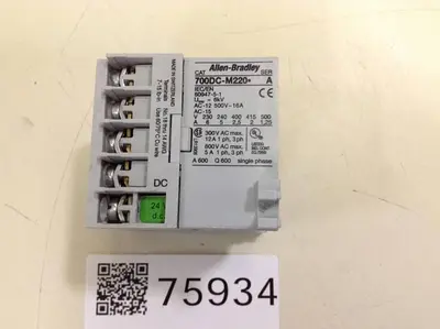 USED ALLEN BRADLEY 700DC-M220 SER A