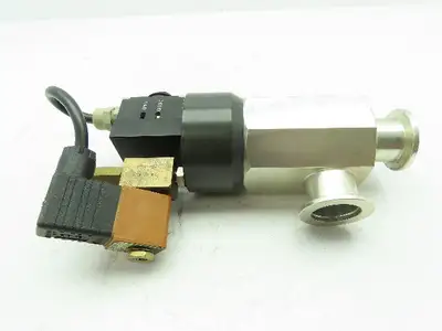 VAT 26328-KA41-1002/1015 Pneumatic Stainless Right Angle Solenoid Valve 1" ID