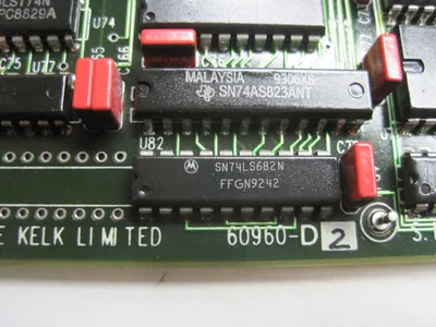 USED GEORGE KELK 60960-D PC BOARD 60960D