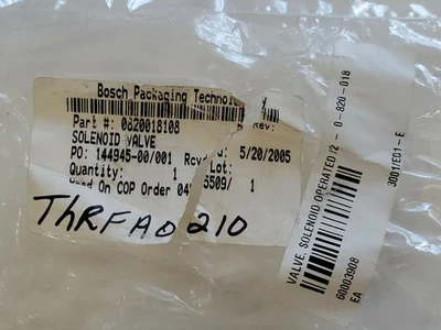 NEW Bosch 0 820 018 108