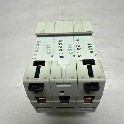 New | in-Stock MOELLER FAZ-3-C 20 Circuit Breakers | Surplus Asset Holdings #1189184