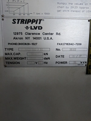 2007 LVD PPEB 350 / 15 Press Brakes | 520 Machinery Sales LLC (13)