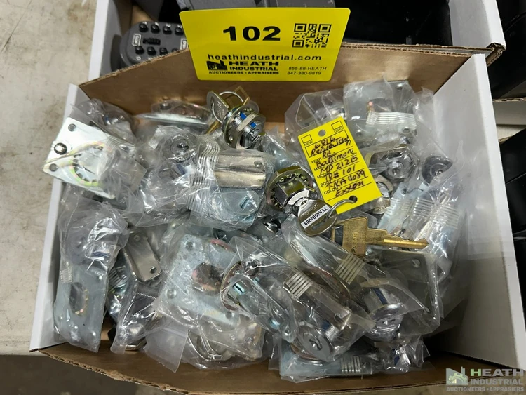 Used _UNKNOWN_ LARGE QUANTITY BENZ REGISTER LOCKS Locksmith Equipment/Supplies Illinois US | Heath Industrial Auction Services #1573535
