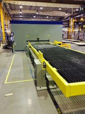 MESSER In-Line Conveyor Cutting Tables Shuttle Tables/Enclosures | Fahey Machinery Co., Inc. (3)