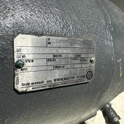 USED Master Power Transmission 079163-14-GR.   56TM16A