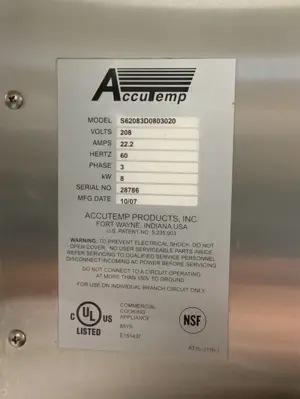 USED AccuTemp STEAM