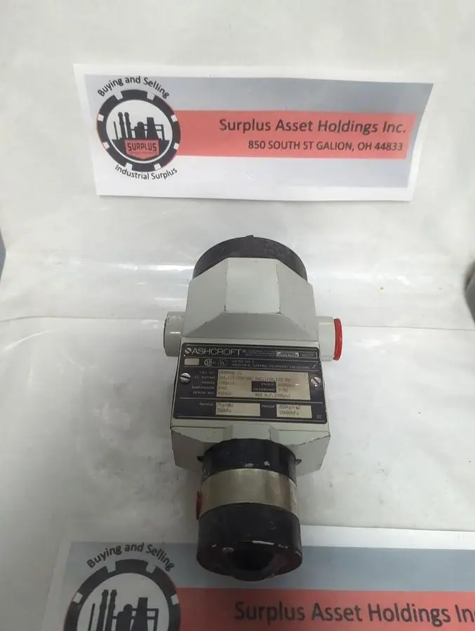 Used ASHCROFT PDAN4GB 25 Miscellaneous Equipment (Electrical & Power) Ohio US | Surplus Asset Holdings #1364046