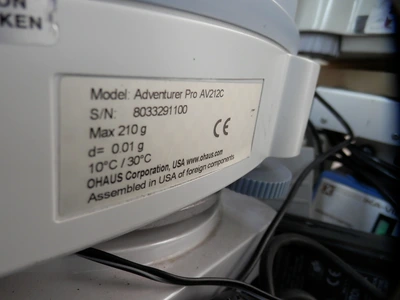 Used OHAUS _UNKNOWN_ Balances California US | Biotech Equipment Sales #1464640