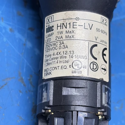 New | in-Stock IDEC HN1E-LV Relays & Switches Indiana US | J&J Industrial Supply #1306333