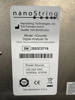 Nanostring Technologies Inc. nCounter Digital Analyzer Lab Equipment | HealthStar, Inc. (5)