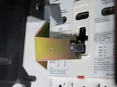 125/15A, 3P, 600V, Disconnect Switch HFD3125 Bucket for Freedom 2100 MCC Frame