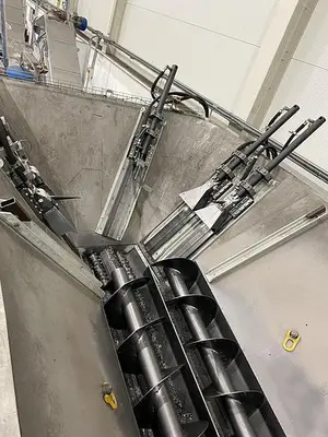 Aluminium and titanium chip processing plant