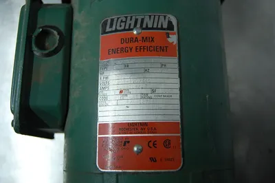 142-0835 Lightnin XD-30 Direct Drive Clamp Mount Mixer