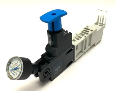 Used Festo Pneumatic Valve Regulator Plate 21mm 543344 Air Pressure Regulators Michigan US | Maverick Industrial Sales #1412944