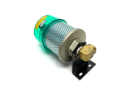 USED SMC EXHAUST CLEANER COMPRESSED AIR MUFFLER 1/2" NPT