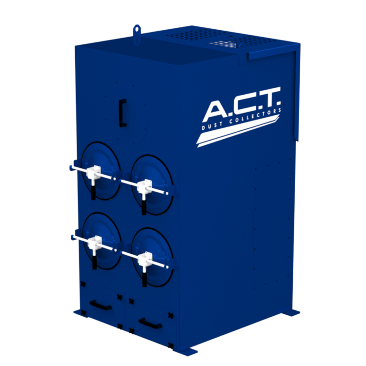 Used ACT LASERPACK 4 Dust Collectors | Mac-Tech #401048