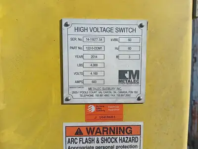 USED 2014 METALEC 122-5-DDM1