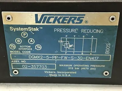USED VICKERS DGMX25PPFWS30EN417