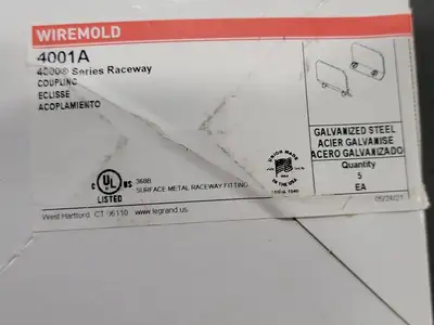 NEW 2021 WIREMOLD 4001A