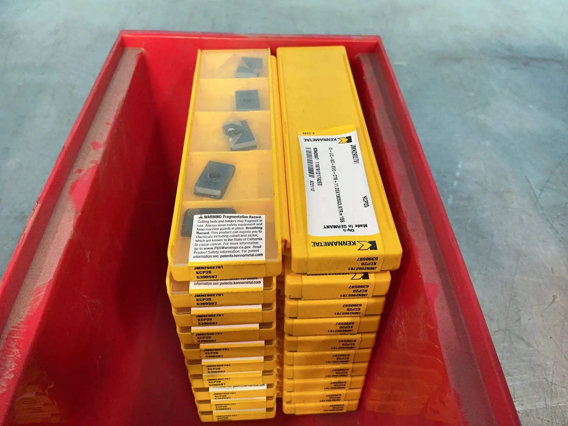 Used KENNAMETAL JMN2902791JMN2902791 / KCP20 Tooling & Accessories (Other) Ohio US | HGR 24 #1487025