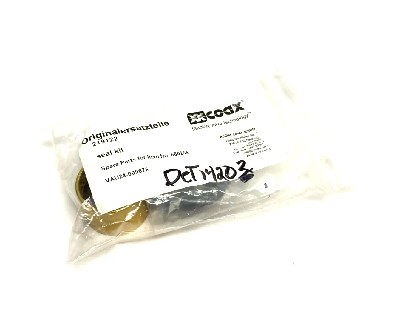 NEW COAX, MUELLER VALVE SEAL KIT, SPARE PARTS FOR 560204