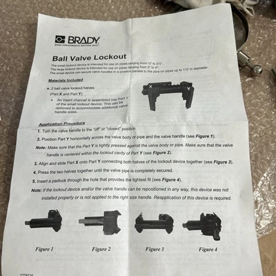 NEW Brady 45342