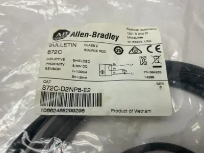 872C-D2NP8-E2 | Allen Bradley  Ser. E Inductive Proximity Sensor NO LOCKNUTS - New Other