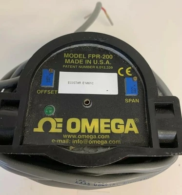 Used OMEGA FPR-200 Sensors Indiana US | J&J Industrial Supply #511433