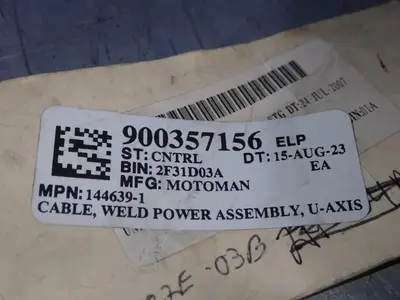 Used MOTOMAN 1446391 Robot Parts Ohio US | HGR 24 #835297