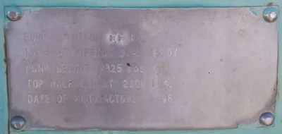 USED SULZER BINGHAM 12X12X15.5 MSD-D