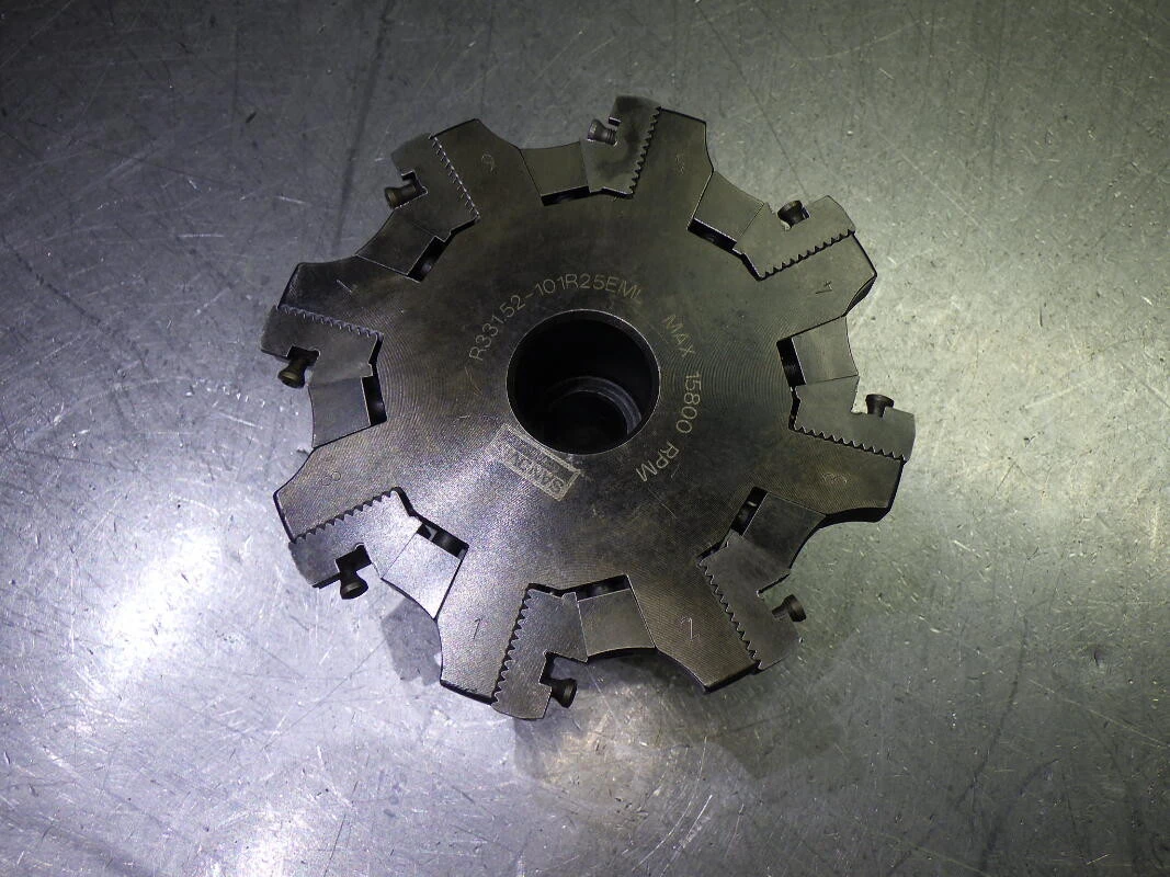 Sandvik 4" Indexable Slot Mill 1" Arbor R331.52-101R25EML (LOC3644)