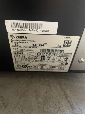 Zebra 140Xi4 Thermal Transfer Barcode Label Printer Network @DH