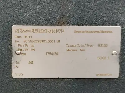 USED SEW-EURODRIVE R133