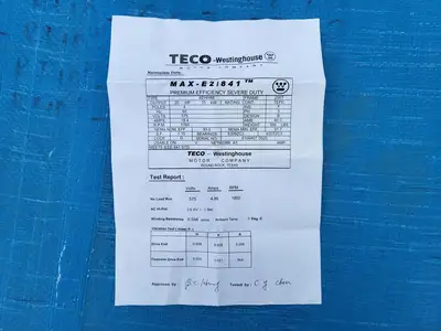 NEW TECO-WESTINGHOUSE APH02004TE5-841