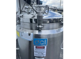 Used DCI DCI 50 GALLON JACKETED PRESSURE TANK Jacketed Tanks New York US | Michael Benalt Inc #1274310