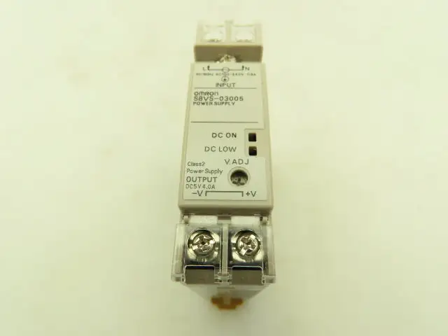 Omron S8VS-03005 Power Supply 5V Output 100-240V Input
