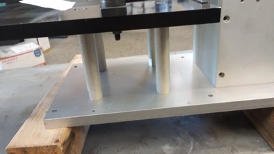 HEAVY DUTY MACHINE TOOLING PLATE-   RETOOL  EQUIPMENT- CUSTOM BENCH