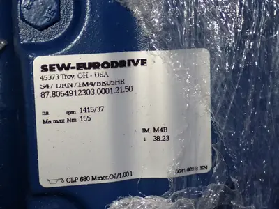 USED SEWEURODRIVE S47DRN71M4/BE05HR