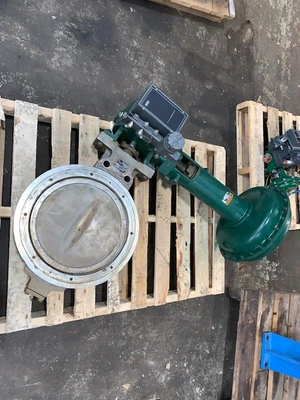 Fisher 16"-150# Butterfly Valve Type 8532 Stainless