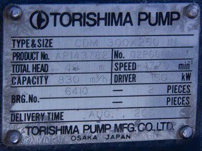 NEW TORISHIMA CDM 300X250