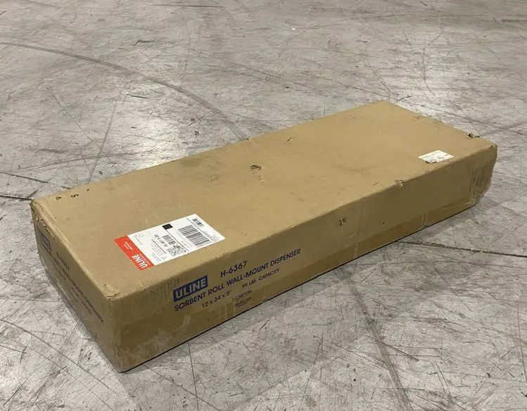 New | in-Stock ULINE WALL MOUNT SORBENT ROLL DISPENSER Misc Industrial Equipment | Maverick Industrial Sales #1101176