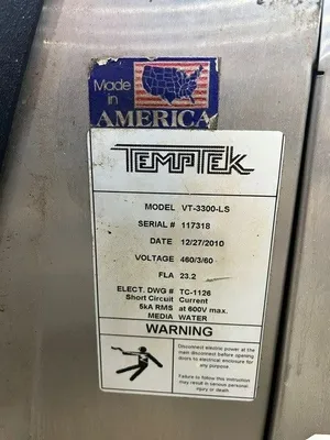 2016 TEMPTEK VT3300-LS THERMOLATOR | Machinery Network (9)