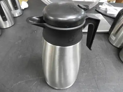 Used Newco Used Newco 109357 1.6L Tall SS Lined Vaculator Thermal Carafe Server Coffee Equipment Illinois US | Falcon Restaurant Supply #1376617