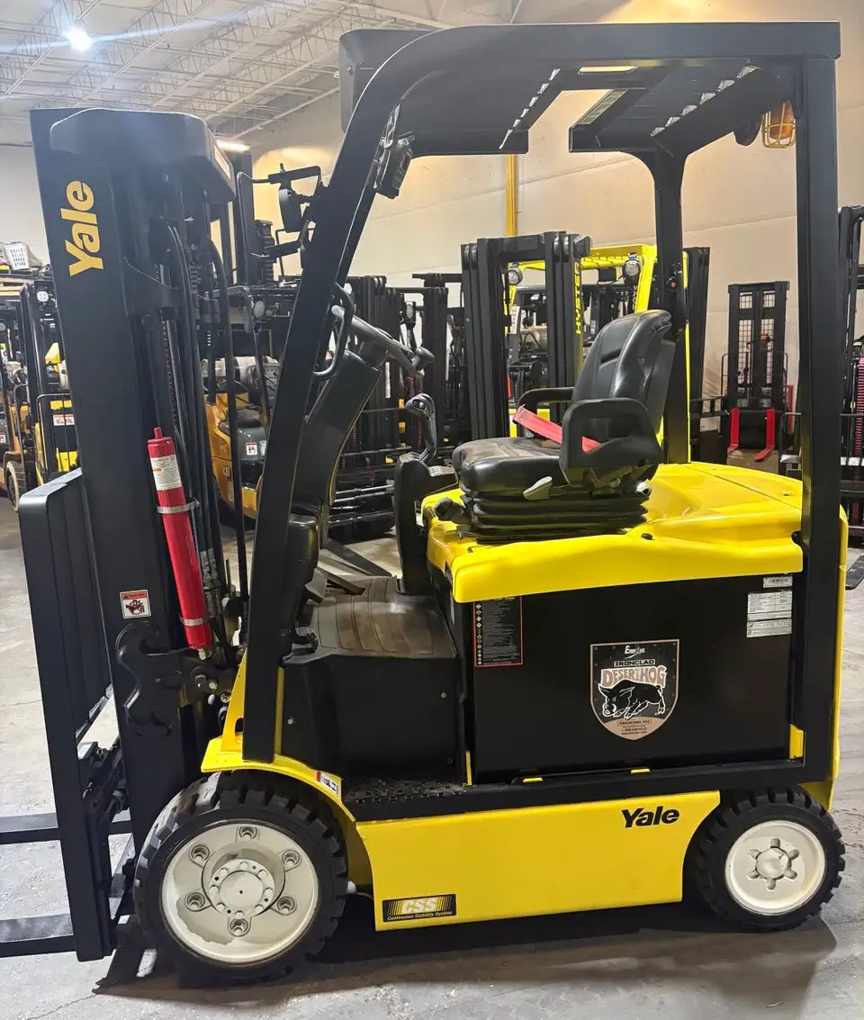 Used 2020 Yale ERC050VGN 4-Wheel Sit down Electric Counterbalance Forklifts New York US | United Lift #1446698