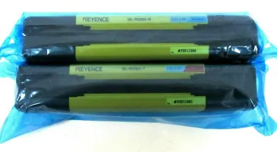 NEW KEYENCE GL-R08H SAFETY LIGHT CURTAIN TRANSMITTER & RECIEVER GLR08H