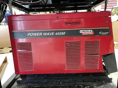 Used FANUC FANUC ARC MATE 120IB MIG WELDING CELL WITH LINCOLN 455M AND INDEX TABLE 5' X 8' RJ3IB CONTROL _UNKNOWN_ Robotic Welding Cells | Harbor Machinery Inc. #1283360