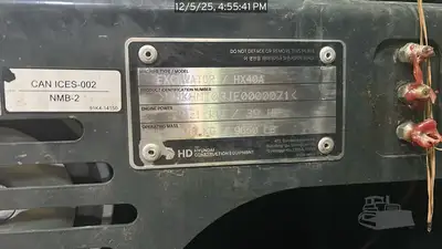 New | in-Stock 2024 HYUNDAI HX40A Crawler Excavators - Mini South Carolina US | National Equipment Dealers #1422337