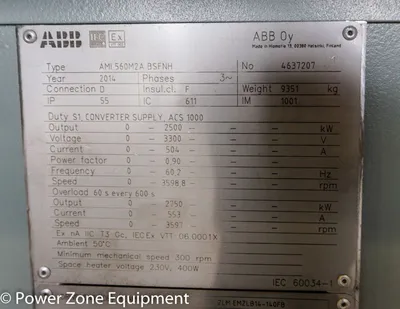NEW ABB AMI 560M2A BSFNH