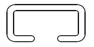 1.5" X 1" C-CHANNEL TRACK DESIGNED ROLLFORMER TOOLING: STOCK #16402