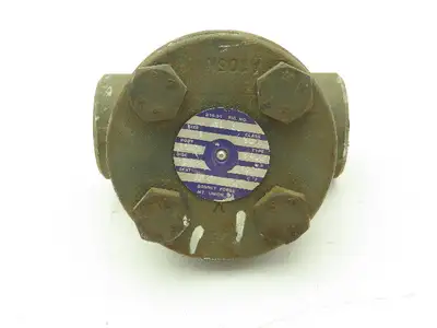Bonney Forge HL-52  T-Style Steel Ball Check Valve 1" Socket 1975 PSI Class 800#